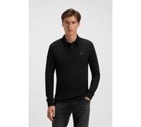 BOSS Polo Slim en coton stretch à patch logo - Style Passerby, 50507704 Noir XS