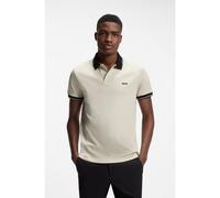 BOSS Polo Slim en coton - Style PL_Network Paule, 50564688 Beige clair XL