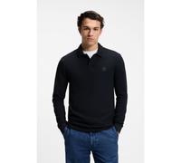 BOSS Polo Slim en piqué de coton stretch - Style Passerby, 50507704 Bleu foncé XS