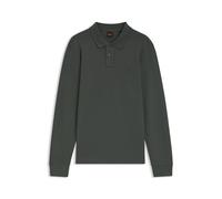 BOSS Polo Slim en piqué de coton stretch - Style Passerby, 50507704 Vert sombre XL
