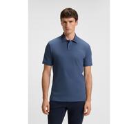 BOSS Polo Slim Fit en coton stretch à patch logo - Style Passenger, 50507803 Bleu XL