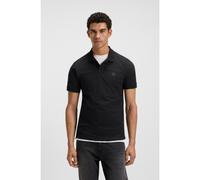 BOSS Polo Slim Fit en coton stretch à patch logo - Style Passenger, 50507803 Noir 6XL