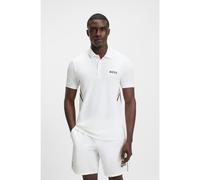 BOSS Polo Slim sportif avec gestion de l’humidité - Style Paule TOC, 50543349 Blanc XXL
