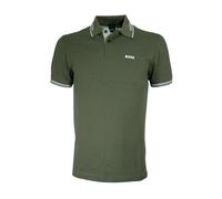 Boss - Polo Vert à Rayures - Homme - Tops - Vert - Taille: S