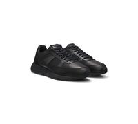 BOSS Porsche x BOSS baskets en cuir avec détails perforés - Style Vinston_Runn_PS, 50573571 Noir 40