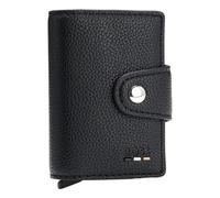 Hugo Boss Porte-cartes Ray – Étui pour cartes de crédit, protection RFID, 7 cm, noir