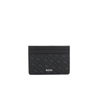 BOSS Porte-cartes monogrammé avec logo embossé en transfert - Style Zair_MN_S card, 50552845 Noir pcs.