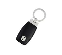 BOSS Porte-clés en cuir avec monogramme Double B chrome - Style Key ring Double B Black & Chrome, 58451237 Noir pcs.