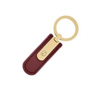 BOSS Porte-clés grainé bordeaux avec monogramme Double B doré - Style Key ring Signature Lady Burgundy, 58837045 Rouge sombre pcs.