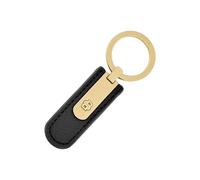 BOSS Porte-clés noir grainé avec monogramme Double B doré - Style Key ring Signature Lady Black, 58837044 Noir pcs.