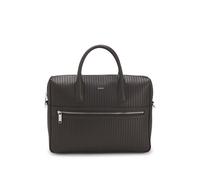 BOSS Porte-documents avec motif en relief partout - Style Daxter_W_Doc case, 50563724 Marron foncé pcs.