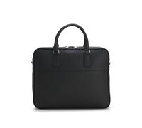 BOSS Porte-documents en cuir aux finitions lisses et grainées - Style New Crosstown WI_Doc, 50552467 Noir pcs.