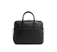BOSS Porte-documents en cuir grainé avec logo en relief - Style New Crosstown_S. Doc, 50529293 Noir pcs.