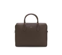 BOSS Porte-documents grainé avec garniture logotée polie - Style Northon_Doc. Case, 50567389 Marron foncé pcs.