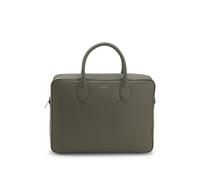 BOSS Porte-documents grainé avec garniture logotée polie - Style Northon_Doc. Case, 50567389 Vert sombre pcs.