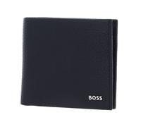 BOSS Porte-monnaie bleu foncé en cuir pour homme - New Crosstown 4 CC Coin Wallet Dark Blue 307153