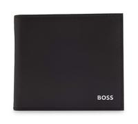 BOSS Porte-monnaie brun foncé en cuir pour homme - Randy 4 CC Coin Wallet Dark Brown 327375