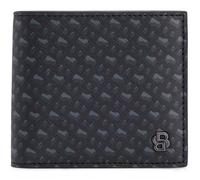 BOSS Porte-monnaie noir en cuir pour femme et homme - B Icon 4 CC Coin Wallet M 272797