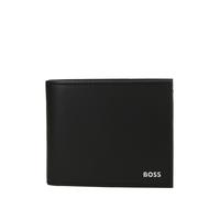 Hugo Boss Porte-monnaie Randy en cuir 12 cm Noir