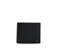 BOSS Portefeuille à deux volets en similicuir avec finition à rayures emblématiques - Style Ray_8cc N., 50536479 Noir pcs.