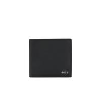 BOSS Portefeuille à logo argenté imprimé en transfert - Style Zair_4cc_Coin N., 50536710 Noir pcs.
