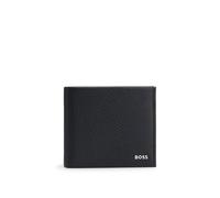 Hugo Boss Porte-monnaie New Crosstown Cuir grainé 11 cm Noir