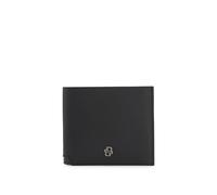 BOSS Portefeuille en cuir mat avec plaque logo raffinée - Style B_Icon_L_8cc, 50568411 Noir pcs.