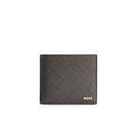 BOSS Portefeuille Monogrammé avec Logo Embossé en Transfert