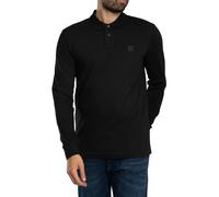 BOSS Pour des hommes Polo à manches longues Passerby, Noir