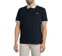 BOSS Pour des hommes Polo Pe Blocks, Bleu