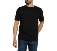 BOSS Pour des hommes T-shirt avec logo du centre Tchup, Noir