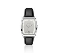 BOSS Principle Ark montre à cadran texturé blanc argenté - Style PRINCIPLE, 58858233 Noir pcs.