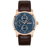 BOSS Principle Master 1514273 - Homme - 41 mm - Analogique - Quartz - Verre minéral