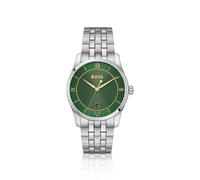BOSS Principle Montre de prestige à cadran texturé vert - Style PRINCIPLE, 58858232 Couleur argentée pcs.