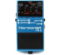 Boss PS-6 Harmonist Pitch Effects Guitar Pedal Blue crée 2 ou 3 harmonies voc...