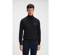 BOSS Pull à col roulé en coton et cachemire - Style Akiro_S, 50527573 Bleu foncé XXL