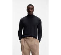 BOSS Pull à col roulé en laine mérinos extra fine - Style H-Musso, 50565517 Bleu foncé S