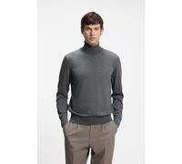 BOSS Pull à col roulé en laine mérinos extra fine - Style H-Musso, 50565517 Gris XL