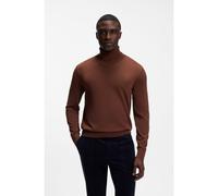 BOSS Pull à col roulé en laine mérinos extra fine - Style H-Musso, 50565517 Marron XXL