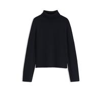 BOSS Pull à col roulé Relaxed en cachemire à manches raglan - Style Falonso, 50550874 Bleu foncé S