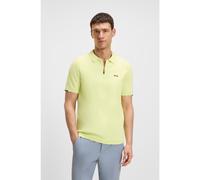 BOSS Pull à encolure polo zippée en coton - Style K_Ever-X PS, 50541961 Chaux XXL