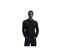 Boss - Pull col rond à chevrons - Homme - Pulls - Bleu - Taille: M