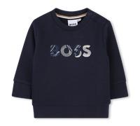 Boss - Pull Col Rond - Bleu Cargo - Garçon - 2 Ans