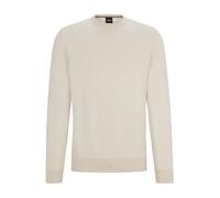 Boss - Pull Col Rond Classique - Homme - Pulls - Beige - Taille: S