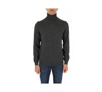 Boss - Pull col roulé Musso-P - Homme - Pulls - Gris - Taille: M