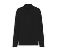 BOSS Pull d’équitation à col cheminée - Style JORDAN KNIT CABLE ROLL NECK, B8M1002 Noir XL
