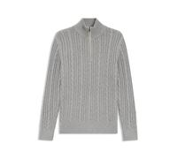 BOSS Pull d’équitation style camionneur - Style JEROME KNIT CABLE TROYER, B8M1003 Gris chiné XXL