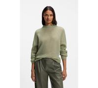 BOSS Pull en alpaga mélangé avec col montant - Style Fewena, 50564438 Vert XXL