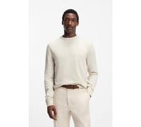 BOSS Pull en coton à logo brodé - Style Upacas-L, 50556344 Naturel XL