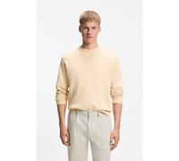 BOSS Pull en coton avec coutures latérales côtelées - Style Akapulko, 50565144 Orange clair XXXL